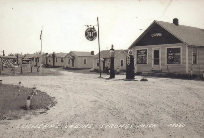 Schnepps Cabins - Old Photo